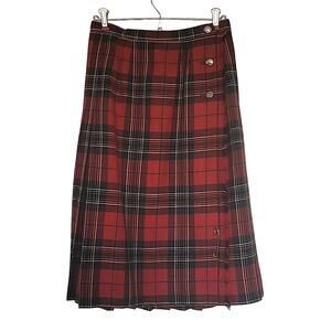 Vintage Nat Gordon Royal Stewart Tartan Pleated Kilt, 12